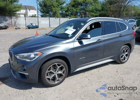 2017 BMW X1 xDrive28I из США, поврежденный, VIN WBXHT3C38H5F85335